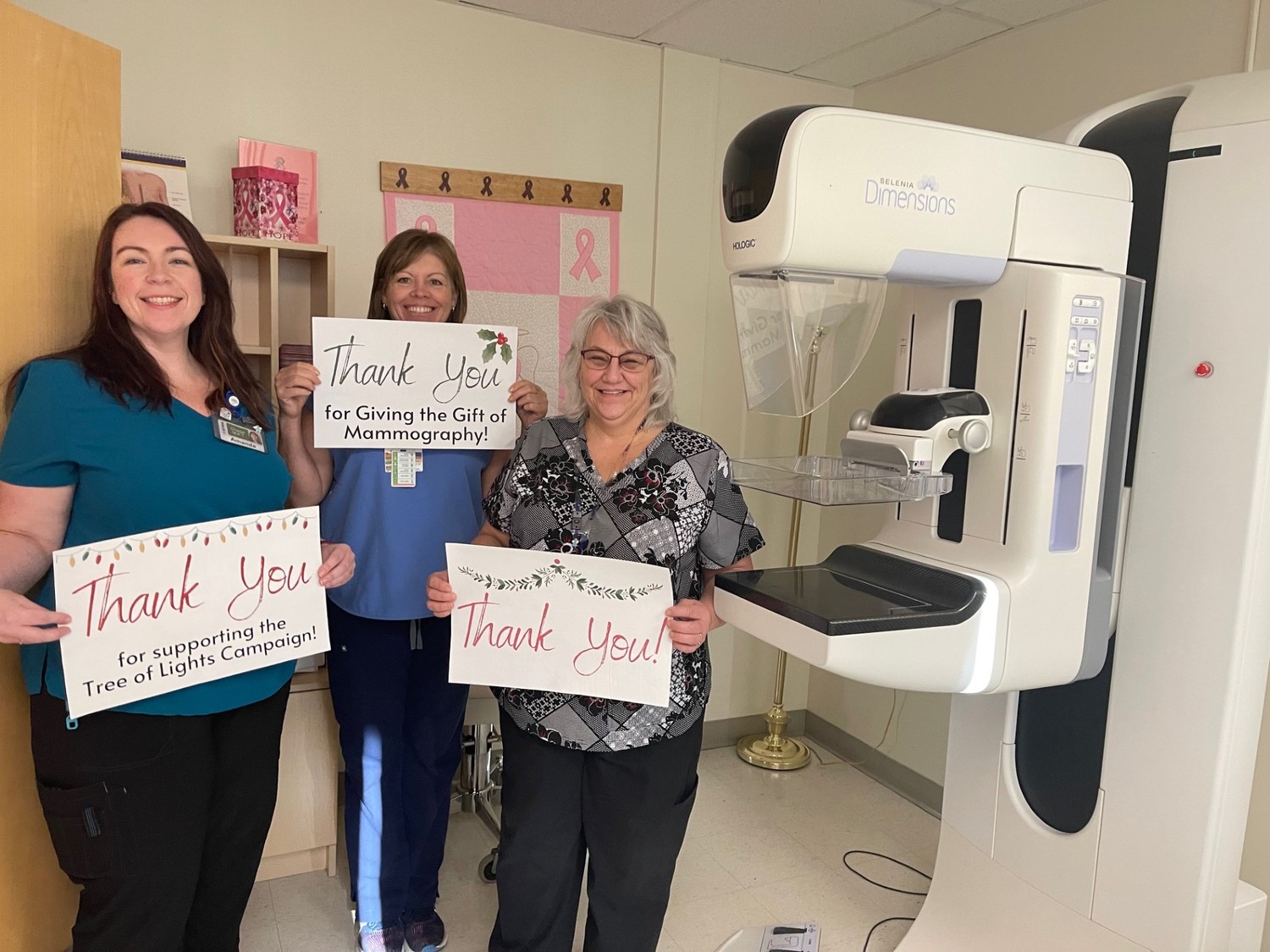Tree of Lights <b>Tree of Lights</b><br />Thank you to everyone who contributed to the 2023 Tree of Lights Campaign. A total of $108,000 was raised, which went towards the purchase of the new Mammography Machine.